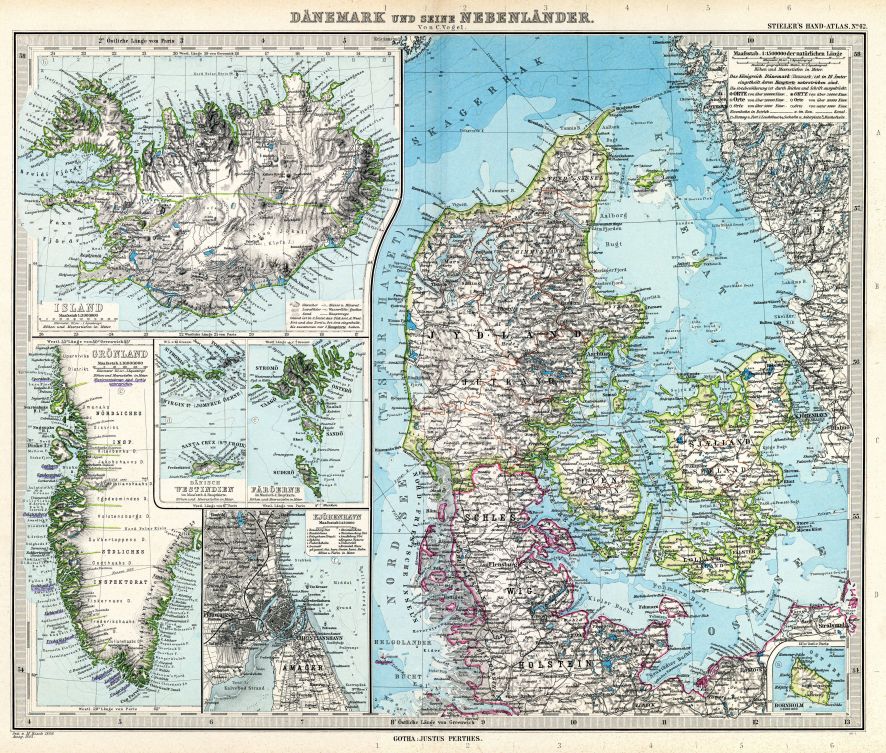 danmarkskort 1891